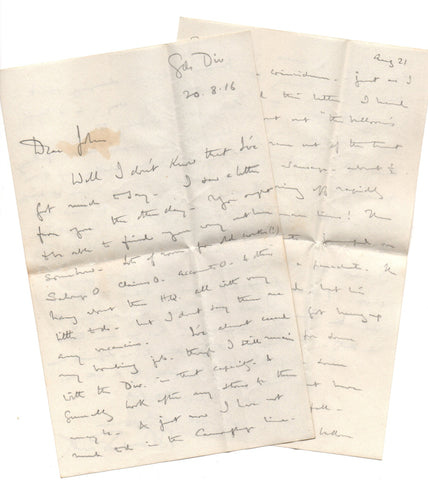 BADEN-POWELL, Baden - Fourteen Letters from a Censor to a friend 1914-16