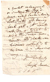 JOACHIM Joseph - Autograph Letter Signed arranging a musical evening