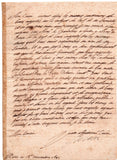 ORLEANS Gaston d' - Autograph Letter Signed 1645 from Louis XIII's brother to Cardinal Pamphilio