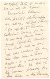 ASQUITH Margot - Autograph Letter Signed 1924 giving her views on statues and Liberals v. Tories