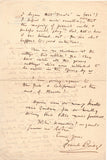 BRIDGE Frank - Autograph Letter Signed 1926 discussing his Piano Concerto