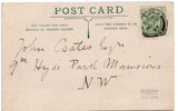 DELIUS Frederick - Autograph Postcard Signed inviting John Coates to a performance