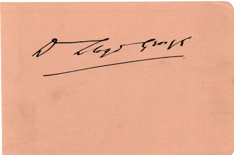 LLOYD GEORGE David - signature