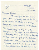 MONTGOMERY Bernard Law - ALS 1967 describing the burglary at his home