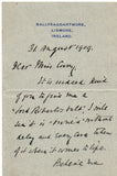 ROBERTS Lord Roberts of Kandahar - ALS 1909 the Lord Roberts rhododendron