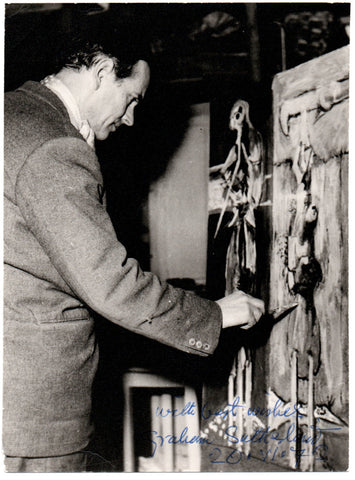 SUTHERLAND Graham - Signed Photograph together with ANS