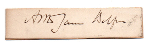 BALFOUR Arthur James - signature