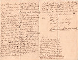 WARREN Admiral Sir John Borlase - ALS remarking on the mismanagement of the campaign in Spain