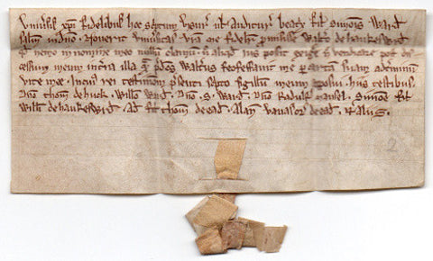 CHARTER c1270 - in the name of Beatrice Ward