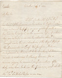CHATHAM John Pitt, Lord - Autograph Letter Signed 1824 on behalf of a soldier