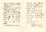 CRANE Walter - Autograph Letter Signed 1899 concerning the cancelled Manchester panels