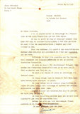 DELAUNAY Sonia - Two Typed Letters Signed 1965 concerning the sale of pictures