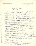 EPSTEIN Sir Jacob - Two Autograph Letters Signed about his work