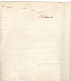 FREDERICK DUKE OF YORK - Letter Signed 1809 regarding problems in New South Wales