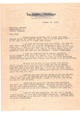 HEARST William Randolph - three Letters Signed 1932-34 one giving an account of a California earthquake