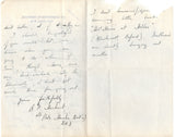 HERBERT Alan Patrick - Autograph Letter Signed 1918 sending some poems for a reading