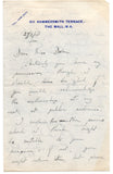 HERBERT Alan Patrick - Autograph Letter Signed 1918 sending some poems for a reading