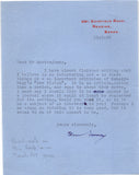 JAMESON Margaret Storm - Four Letters Signed regarding an article on Laszlo Moholy-Nagy