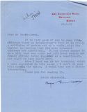 JAMESON Margaret Storm - Four Letters Signed regarding an article on Laszlo Moholy-Nagy