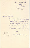 JAMESON Margaret Storm - Four Letters Signed regarding an article on Laszlo Moholy-Nagy
