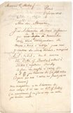 JULIEN Stanislas - Autograph Letter Signed 1846 regarding books from Macao