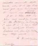MARTINEAU Harriet - Autograph Letter Signed