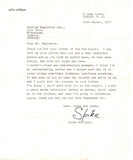 MILLIGAN Spike - Two Typed Letters Signed 1977-78 thanks for a letter of sympathy and support