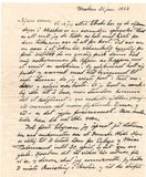 NANSEN Fridtjof - ALS 1923 reporting on Red Cross aid during the Russian famine