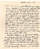 NANSEN Fridtjof - Autograph Letter Signed 1923 reporting on Red Cross aid during the Russian famine