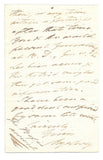 PAGET Henry - Autograph Letter Signed 1835