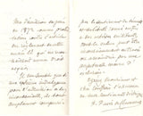 PUVIS DE CHAVANNES Pierre - Autograph Letter Signed 1879