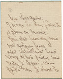 RENOIR Pierre - Autograph Letter Signed 1918 from the son of the artist to sculptor Richard Guino