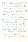 SITWELL Edith - Autograph Letter Signed 1962 discussing an awkward cousin