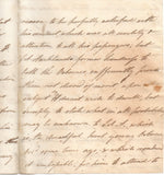 STANHOPE Lady Hester - Autograph Letter 1803 interceding for an injured captain
